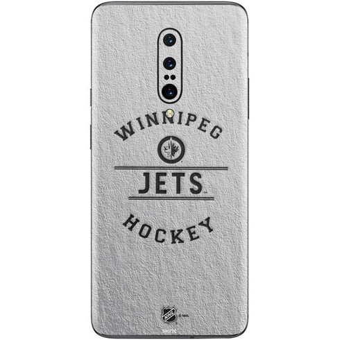 NHL Winnipeg Jets Black Text OnePlus 7 Pro Skin