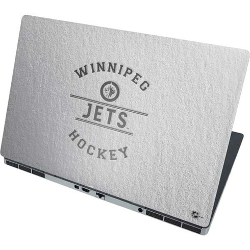 NHL Winnipeg Jets Black Text Dell Precision Skin