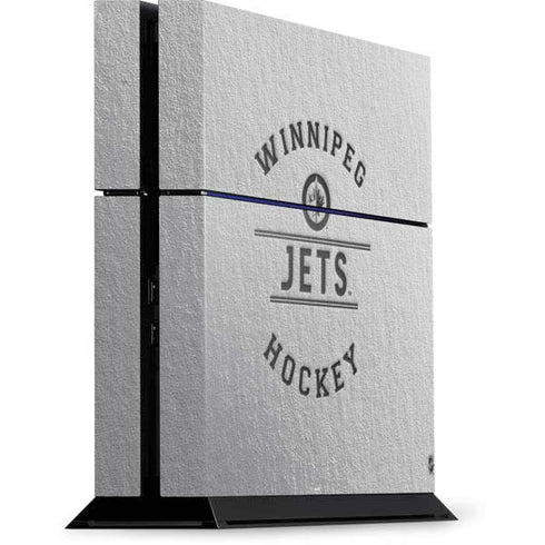 NHL Winnipeg Jets Black Text PlayStation PS4 Skins
