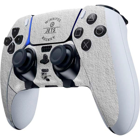 NHL Winnipeg Jets Black Text PS5 DualSense Edge Pro Controller Skin