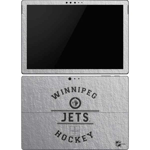 NHL Winnipeg Jets Black Text Surface Pro 6 Skin