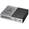 NHL Winnipeg Jets Black Text Xbox One Console Skin