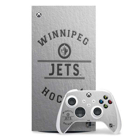 NHL Winnipeg Jets Black Text Xbox Series X Skins