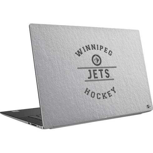 NHL Winnipeg Jets Black Text Dell XPS Skin