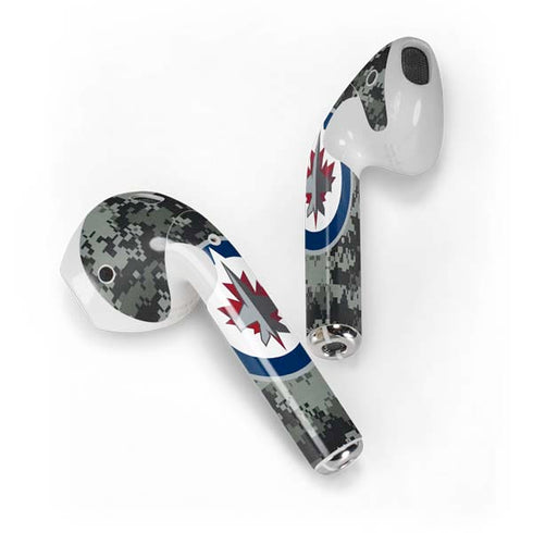 NHL Winnipeg Jets Camo Apple AirPods Skin
