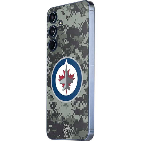 NHL Winnipeg Jets Camo Galaxy A35 5G Skin