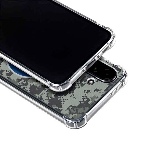 NHL Winnipeg Jets Camo Galaxy A36 5G Clear Case