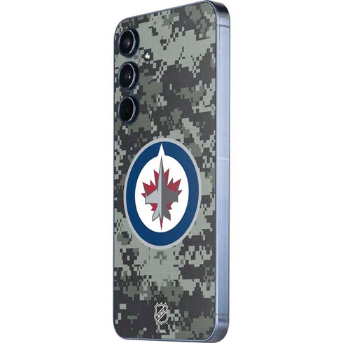 NHL Winnipeg Jets Camo Galaxy A36 5G Skin