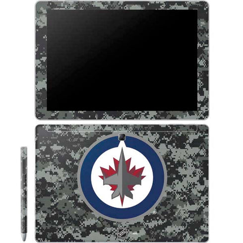 NHL Winnipeg Jets Camo Galaxy Book 12in Skin