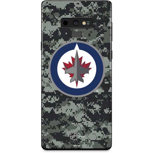 NHL Winnipeg Jets Camo Galaxy Note 9 Skin