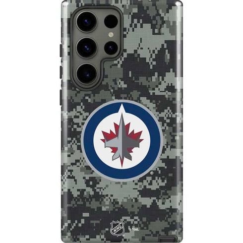 NHL Winnipeg Jets Camo Galaxy S23 Ultra Pro Case