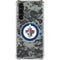 NHL Winnipeg Jets Camo Galaxy S24 FE Clear Case