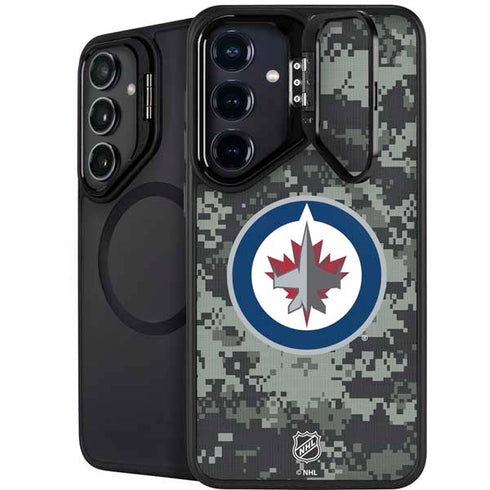 NHL Winnipeg Jets Camo Galaxy S25 Plus Kickstand Case