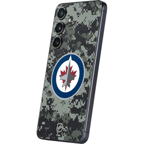 NHL Winnipeg Jets Camo Galaxy S25 Plus Skin