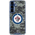 NHL Winnipeg Jets Camo Galaxy S25 Clear Case