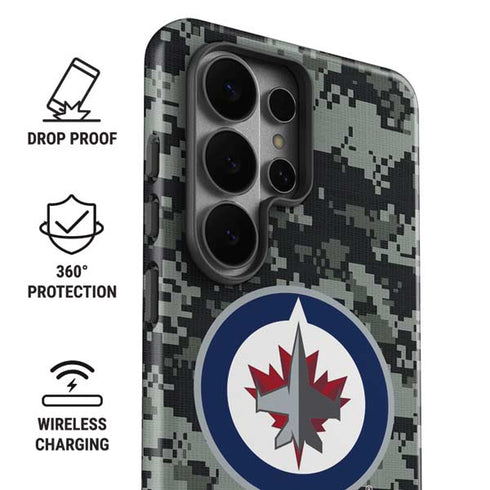 NHL Winnipeg Jets Camo Galaxy S26 Ultra Impact Case