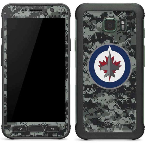 NHL Winnipeg Jets Camo Galaxy S7 Active Skin