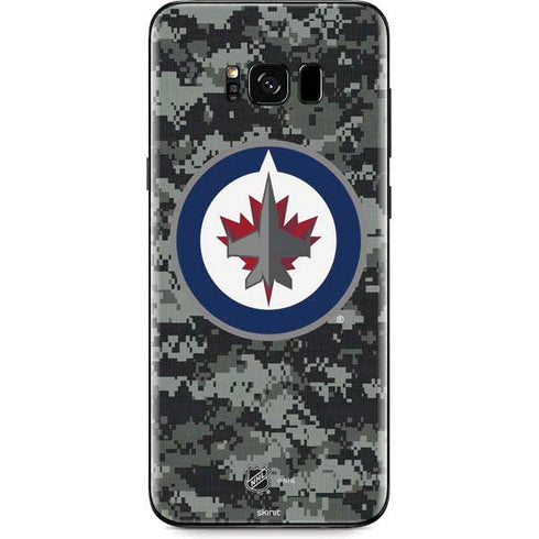NHL Winnipeg Jets Camo Galaxy S8 Skin