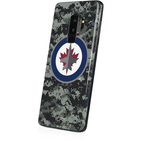 NHL Winnipeg Jets Camo Galaxy S9 Plus Skin