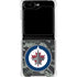 NHL Winnipeg Jets Camo Galaxy Z Flip6 Clear Case