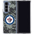 NHL Winnipeg Jets Camo Galaxy Z Fold5 5G Clear Case