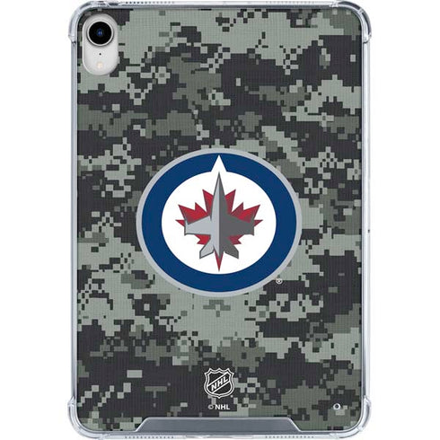 NHL Winnipeg Jets Camo iPad 11th Gen (2025) Clear Case