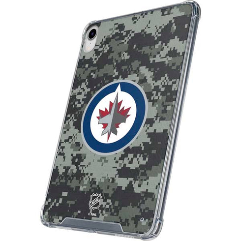 NHL Winnipeg Jets Camo iPad 11th Gen (2025) Clear Case