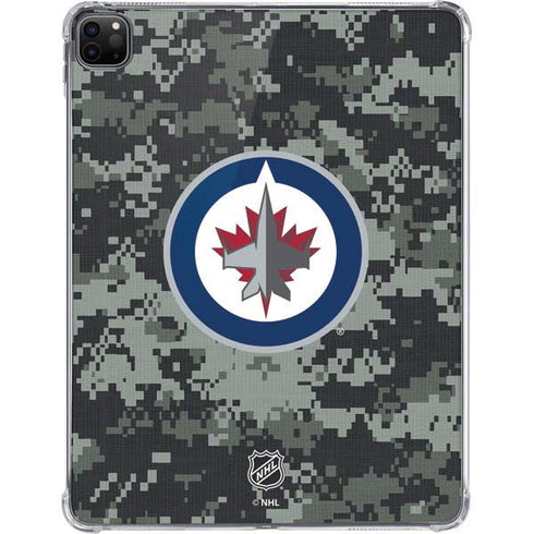 NHL Winnipeg Jets Camo iPad Pro 11in (2024) Clear Case