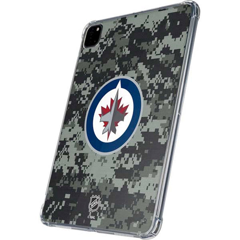 NHL Winnipeg Jets Camo iPad Pro 11in (2024) Clear Case