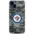 NHL Winnipeg Jets Camo iPhone 15 Clear Case