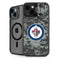 NHL Winnipeg Jets Camo iPhone 15 Kickstand Case