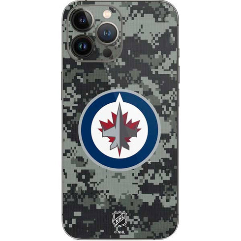 NHL Winnipeg Jets Camo iPhone 15 Pro Max Skin