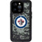 NHL Winnipeg Jets Camo iPhone 15 Pro Waterproof Case