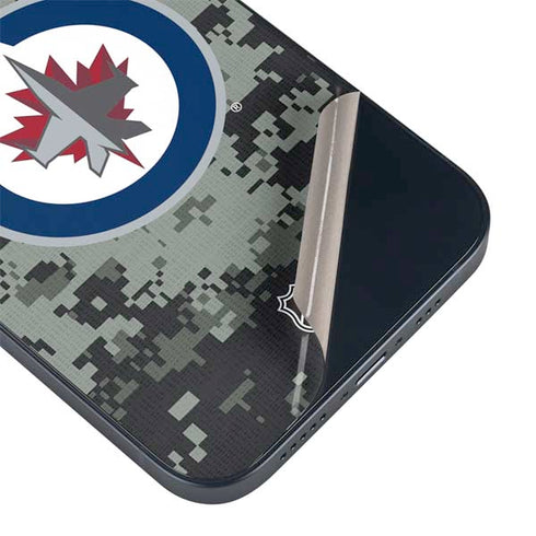 NHL Winnipeg Jets Camo iPhone 15 Skin