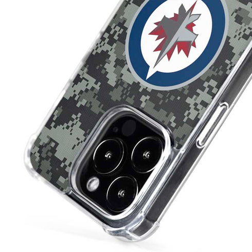NHL Winnipeg Jets Camo iPhone 16 Pro MagSafe Case