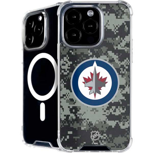 NHL Winnipeg Jets Camo iPhone 16 Pro Max MagSafe Case