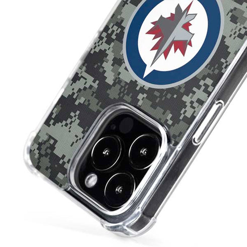 NHL Winnipeg Jets Camo iPhone 16 Pro Max MagSafe Case