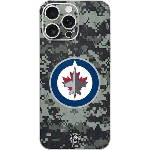 NHL Winnipeg Jets Camo iPhone 16 Pro Max Skin