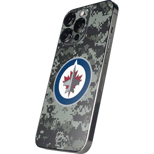NHL Winnipeg Jets Camo iPhone 16 Pro Max Skin