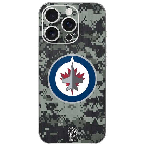NHL Winnipeg Jets Camo iPhone 16 Pro Skin