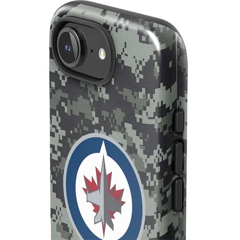 NHL Winnipeg Jets Camo iPhone 16e Impact Case
