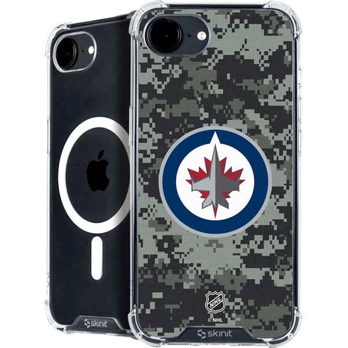 NHL Winnipeg Jets Camo iPhone 16e MagSafe Case