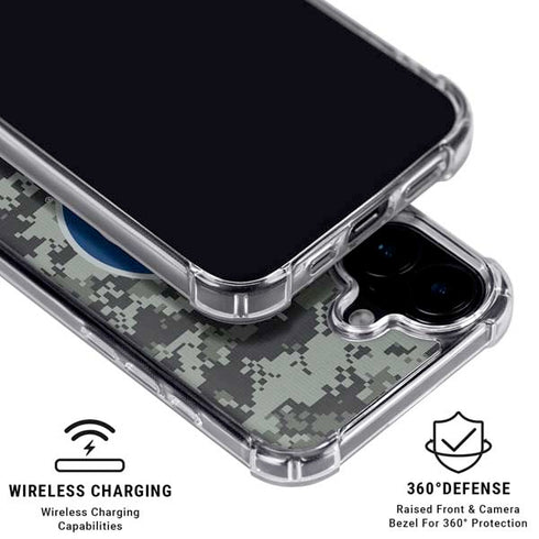 NHL Winnipeg Jets Camo iPhone 17 Clear Case