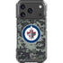 NHL Winnipeg Jets Camo iPhone 18 Pro Clear Case