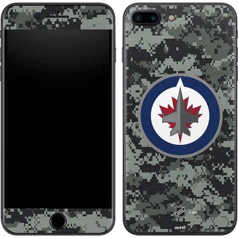 NHL Winnipeg Jets Camo iPhone 8 Plus Skin