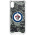 NHL Winnipeg Jets Camo iPhone XS Clear Case