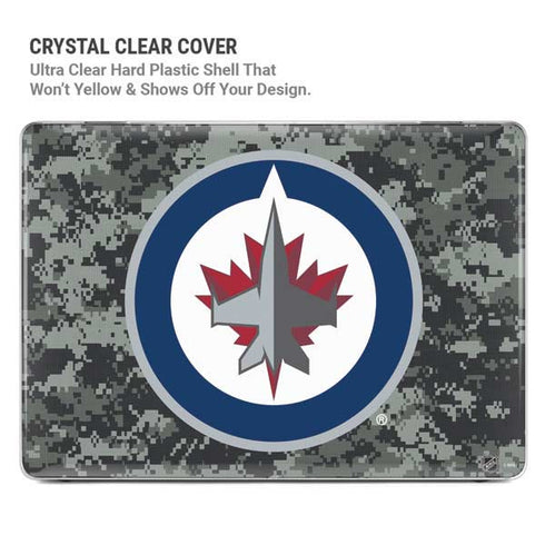 NHL Winnipeg Jets Camo MacBook Pro 14in (2021-24) Case plus Skin