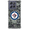 NHL Winnipeg Jets Camo Moto G 5G (2025) Clear Case