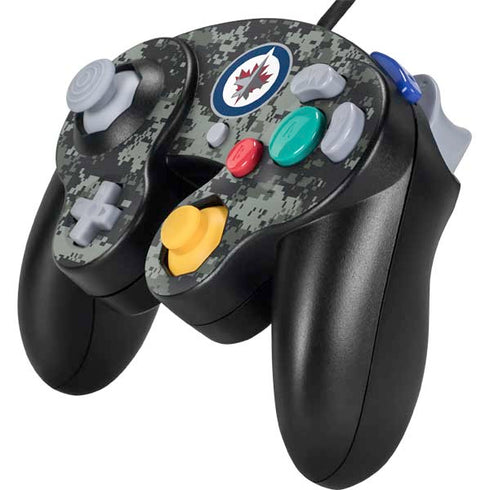 NHL Winnipeg Jets Camo Nintendo GameCube Controller Skin