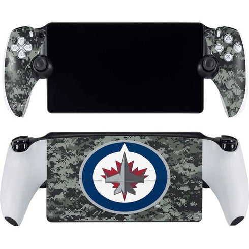 NHL Winnipeg Jets Camo PlayStation Portal Remote Player Skin